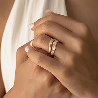 Premium Hope Ribbon Ring – Breast Cancer Awareness (1+1 Free)