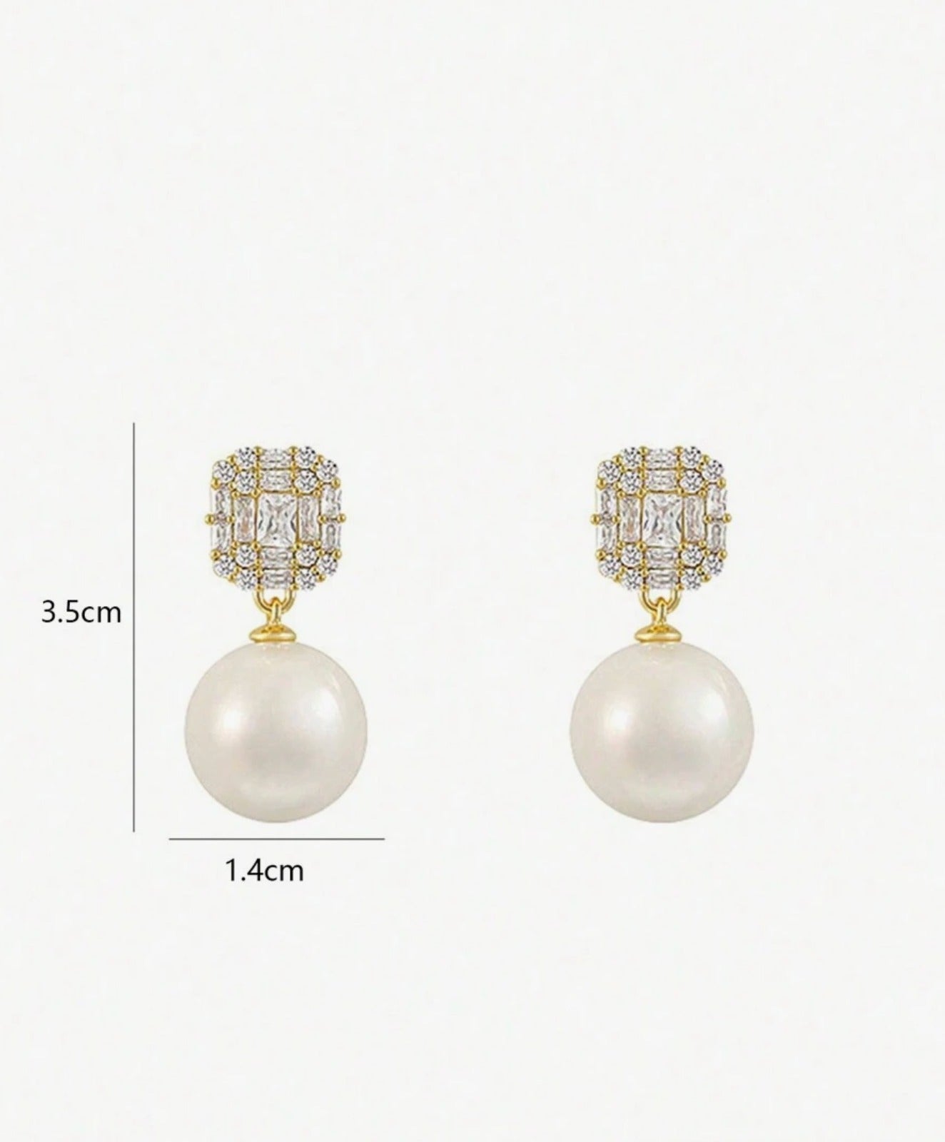 Breast Cancer Awareness | Luxe Pearl Earrings  | 1+1 Free Today