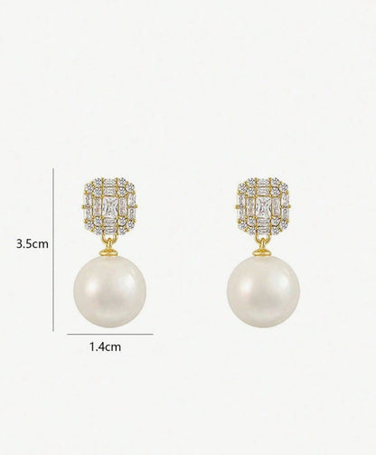 Breast Cancer Awareness | Luxe Pearl Earrings  | 1+1 Free Today