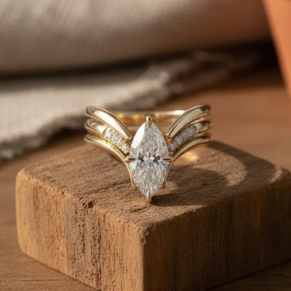 Elegant Drop Ring | Support Breast Cancer