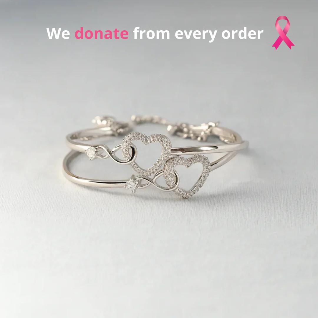 Breast Cancer Love Bracelet | 1+1 Free Today