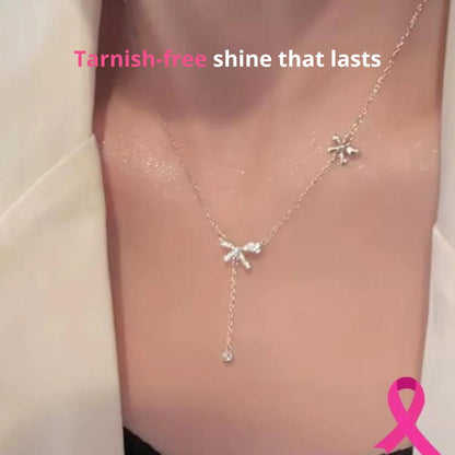 Breast Cancer Awareness Necklace | 1+1 Free Today