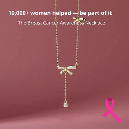 Breast Cancer Awareness Necklace | 1+1 Free Today
