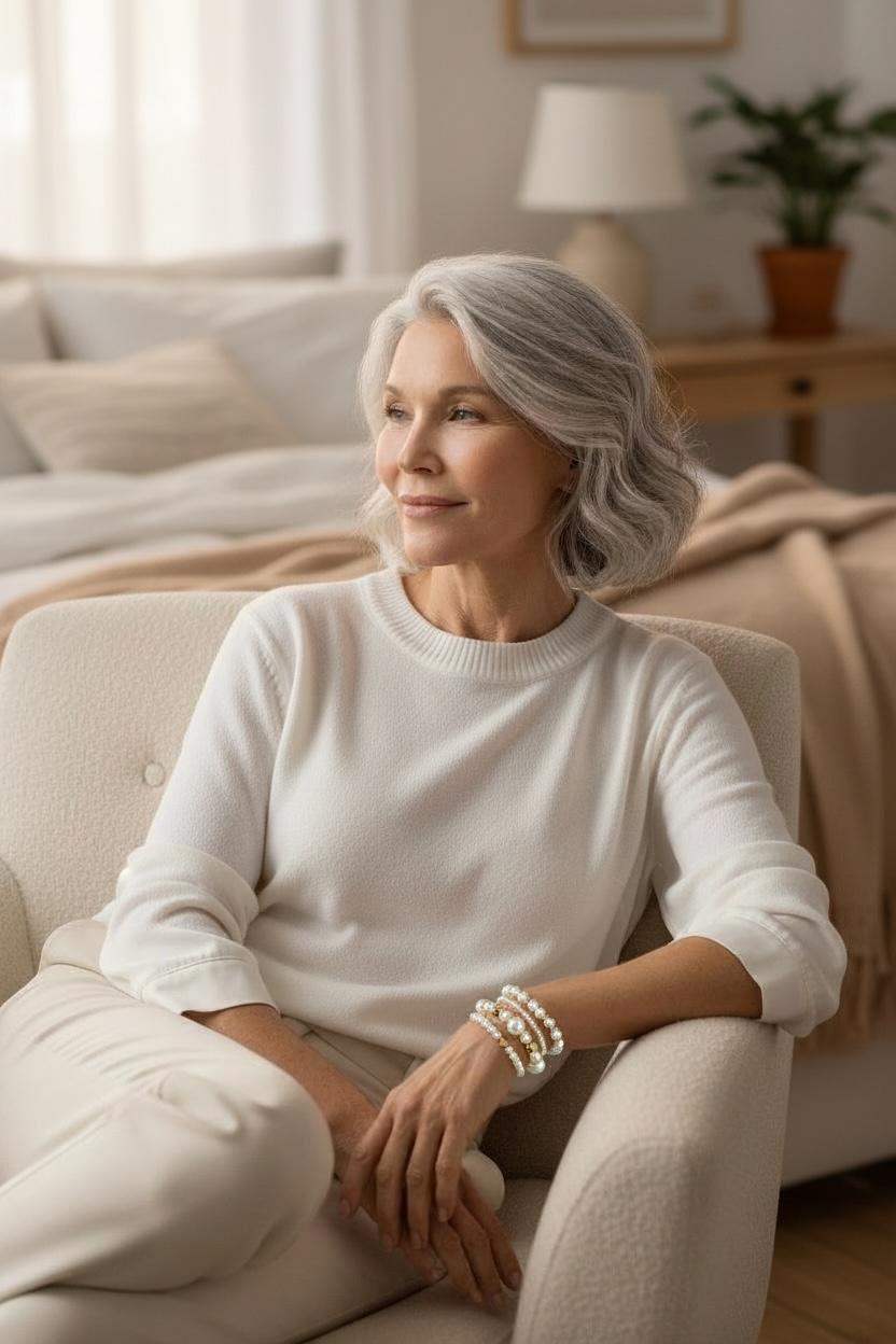 Pearl Bracelet Set | Supporting Breast Cancer Awareness | Buy 1 Get 1 Free