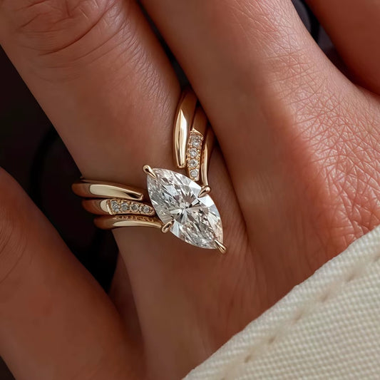 Elegant Drop Ring | Support Breast Cancer