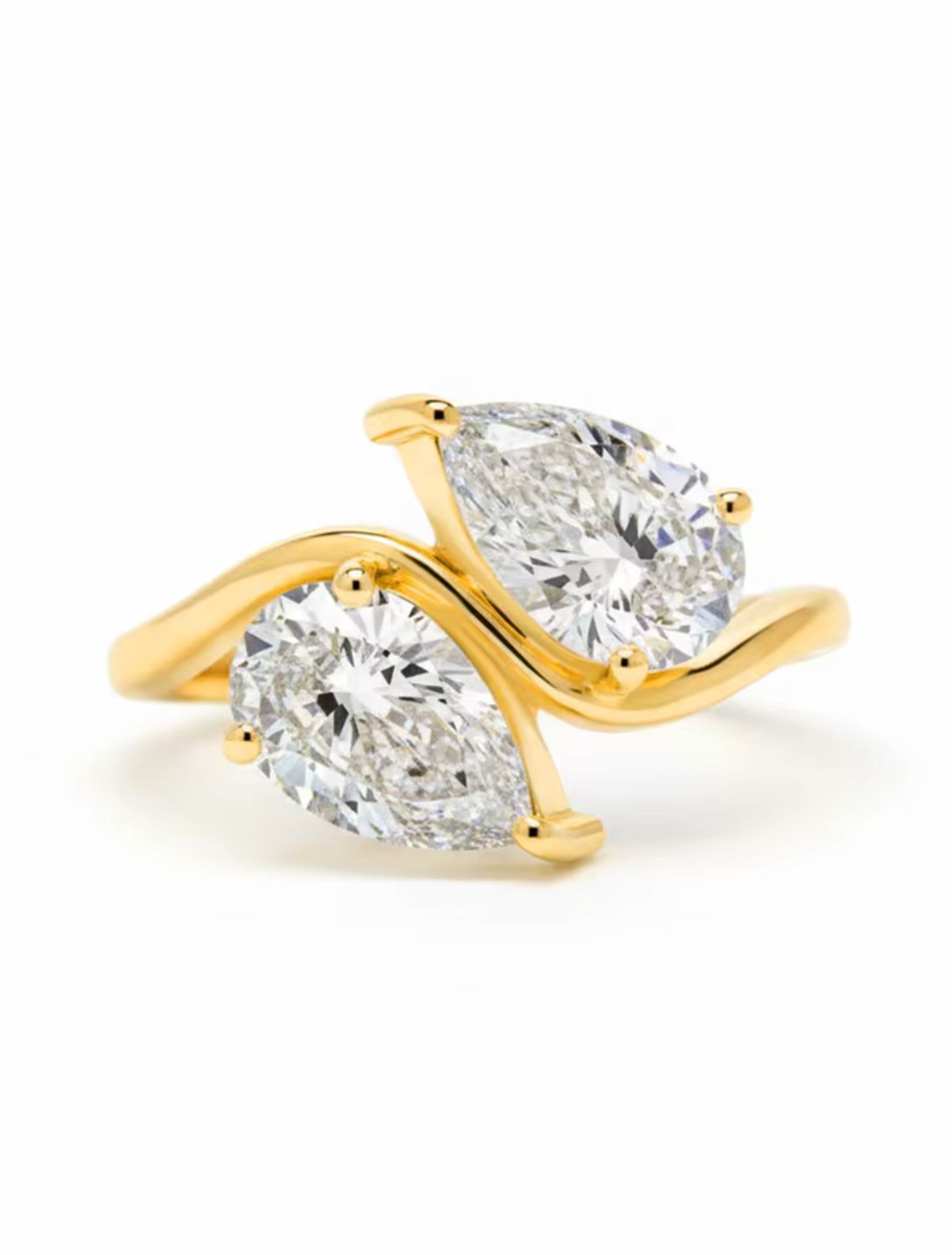 Two-Stone Diamond Ring | Breast Cancer Support