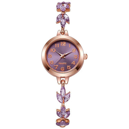 Strength in Time | Elegant Breast Cancer Awareness Bracelet Watch