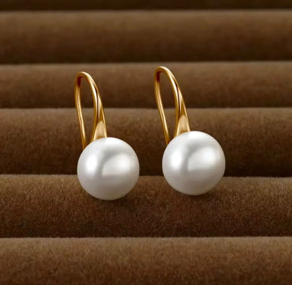 Breast Cancer Awareness | Support Pearl Earrings