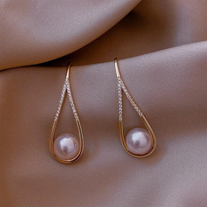 Breast Cancer Awareness | Hanging Sparkle Earrings  | 1+1 Free Today