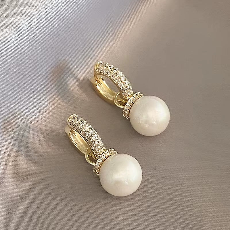 Breast Cancer Awareness | White Sparkle Pearls  | 1+1 Free Today