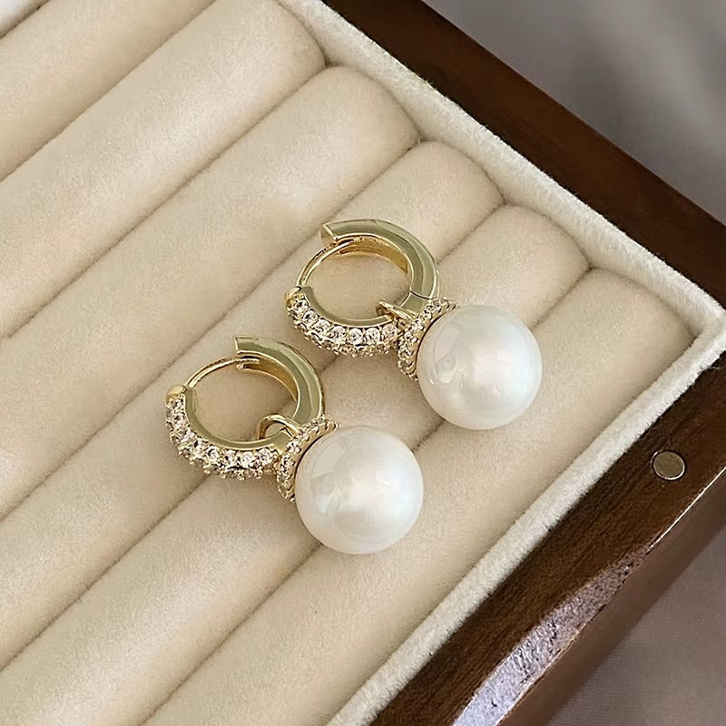 Breast Cancer Awareness | White Sparkle Pearls  | 1+1 Free Today