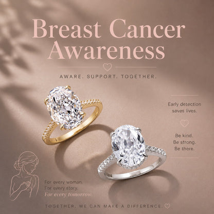 Wear the Hope Breast Cancer Awareness Classis Ring
