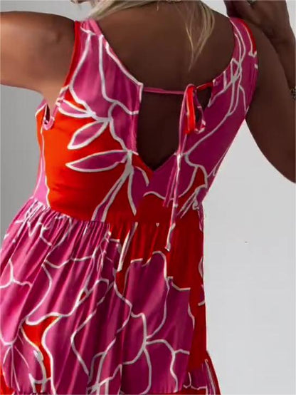 NADINE | Flowing floral print dress, perfect for everyday wear