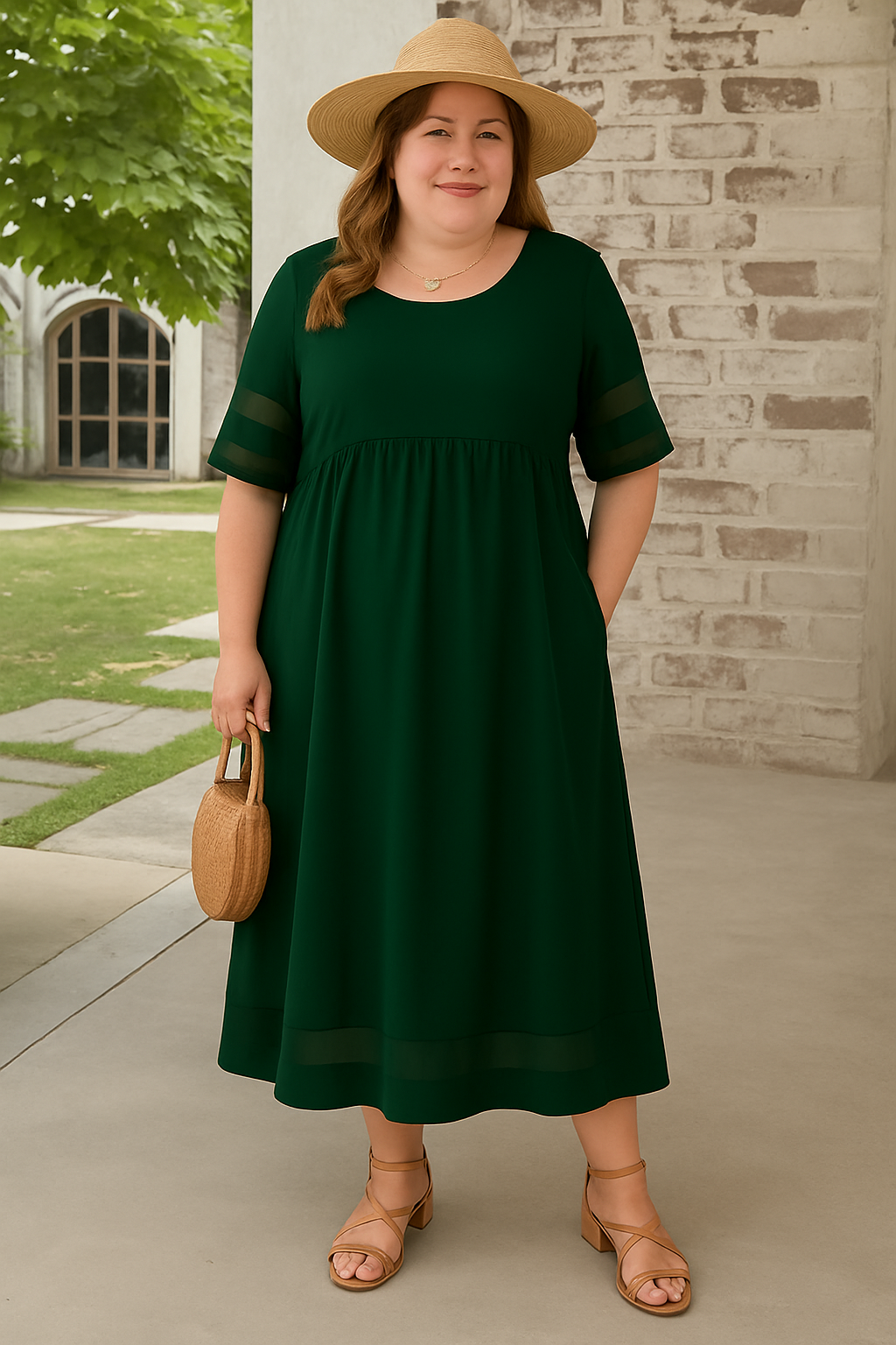 CLARA | Stylish Dress – Flattering Tummy-Slimming Fit