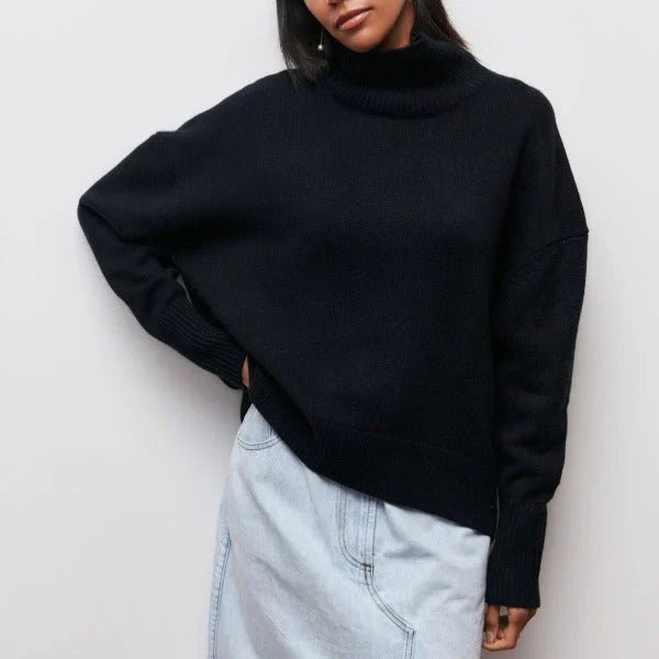 SOPHIA OVERSIZED TURTLENECK SWEATER