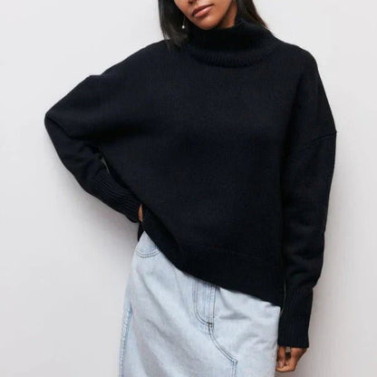 SOPHIA OVERSIZED TURTLENECK SWEATER