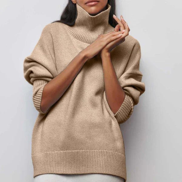 SOPHIA OVERSIZED TURTLENECK SWEATER