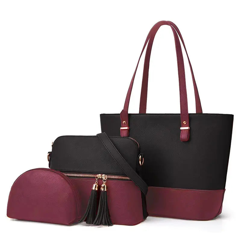 Bella Fone – Luxury 3-Piece Brown Handbag Set