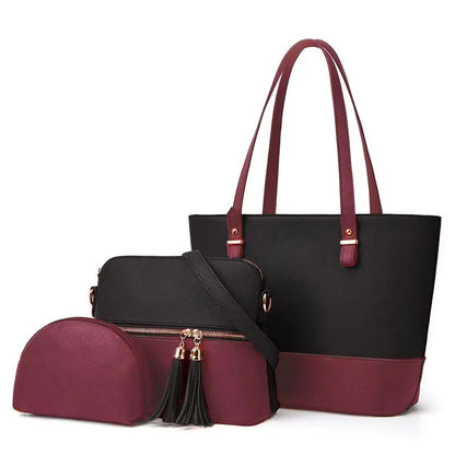Bella Fone – Luxury 3-Piece Brown Handbag Set