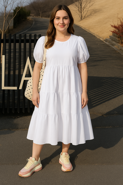 CHLOÉ | Flattering Round Neck Dress