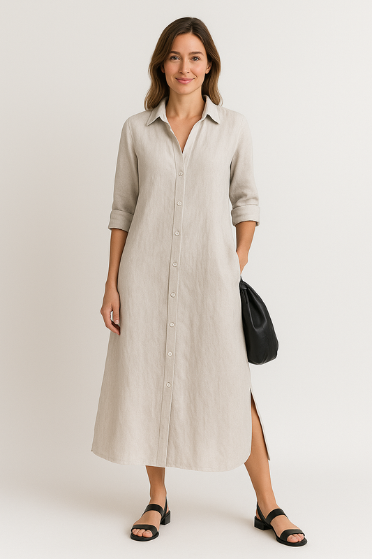 MELANIE | Casual oversized shirt dress