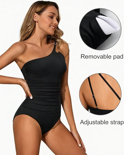 GRACE | One-Shoulder Swimsuit