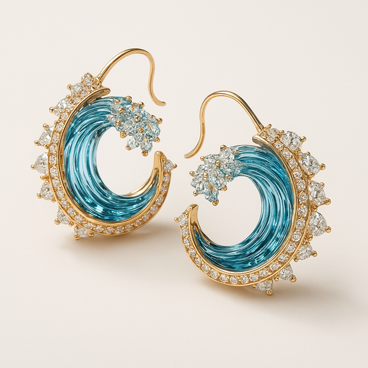 Sea Wave Earrings