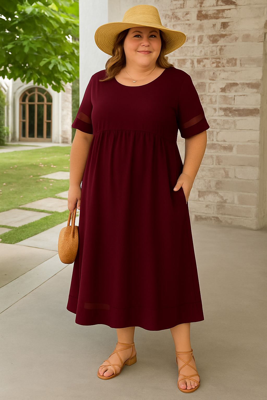 CLARA | Stylish Dress – Flattering Tummy-Slimming Fit