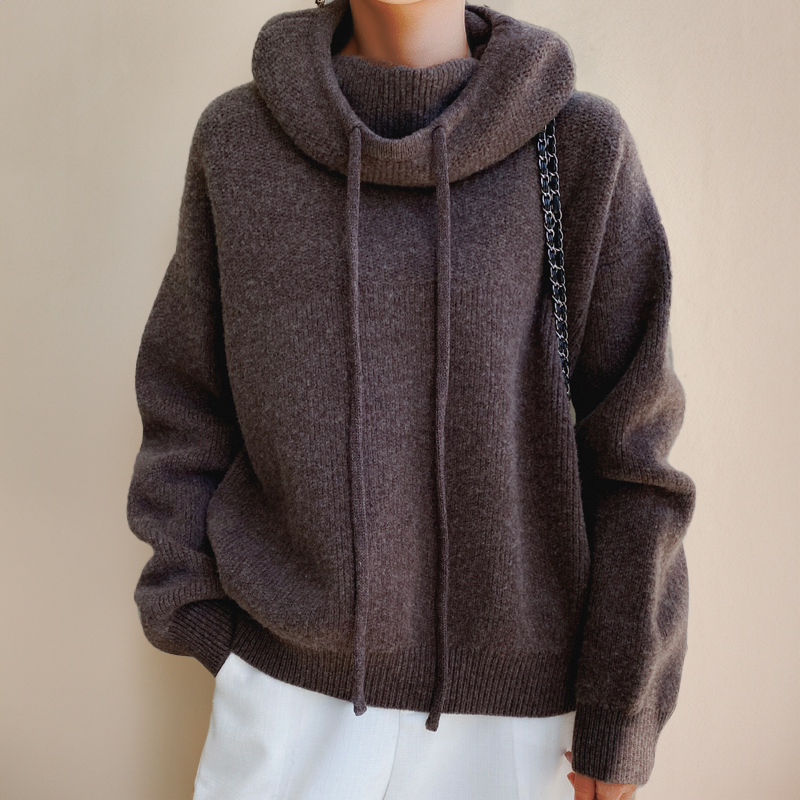 CLOË | Merino Wool Turtleneck Sweater