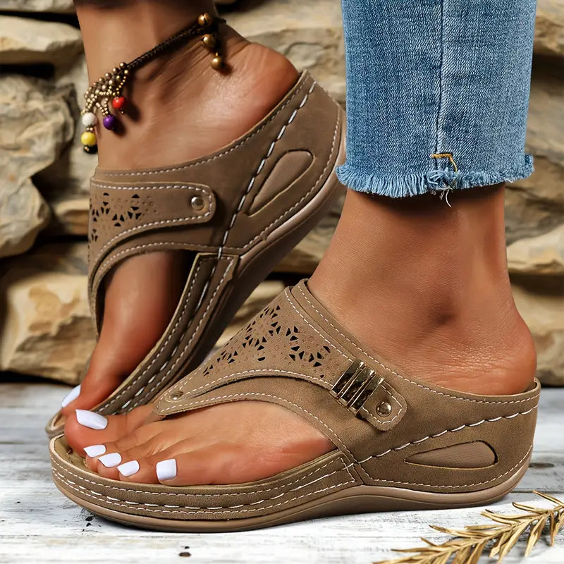 Mesh Breathable Flip-Flops