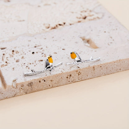 Cartoon Animal Bird Earrings