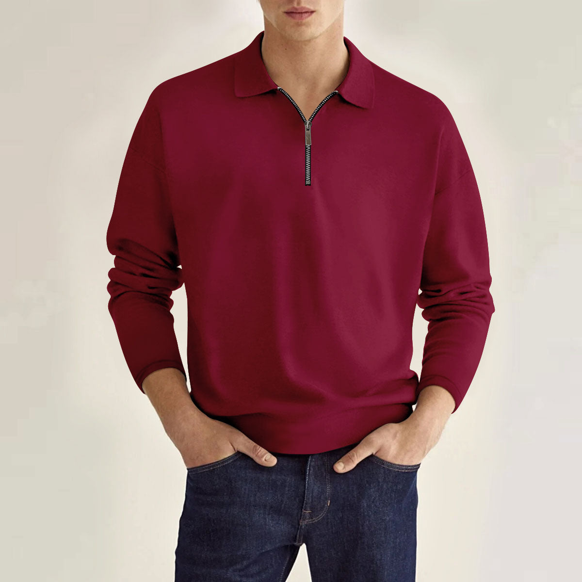 Logan | Smart Casual Zip Polo