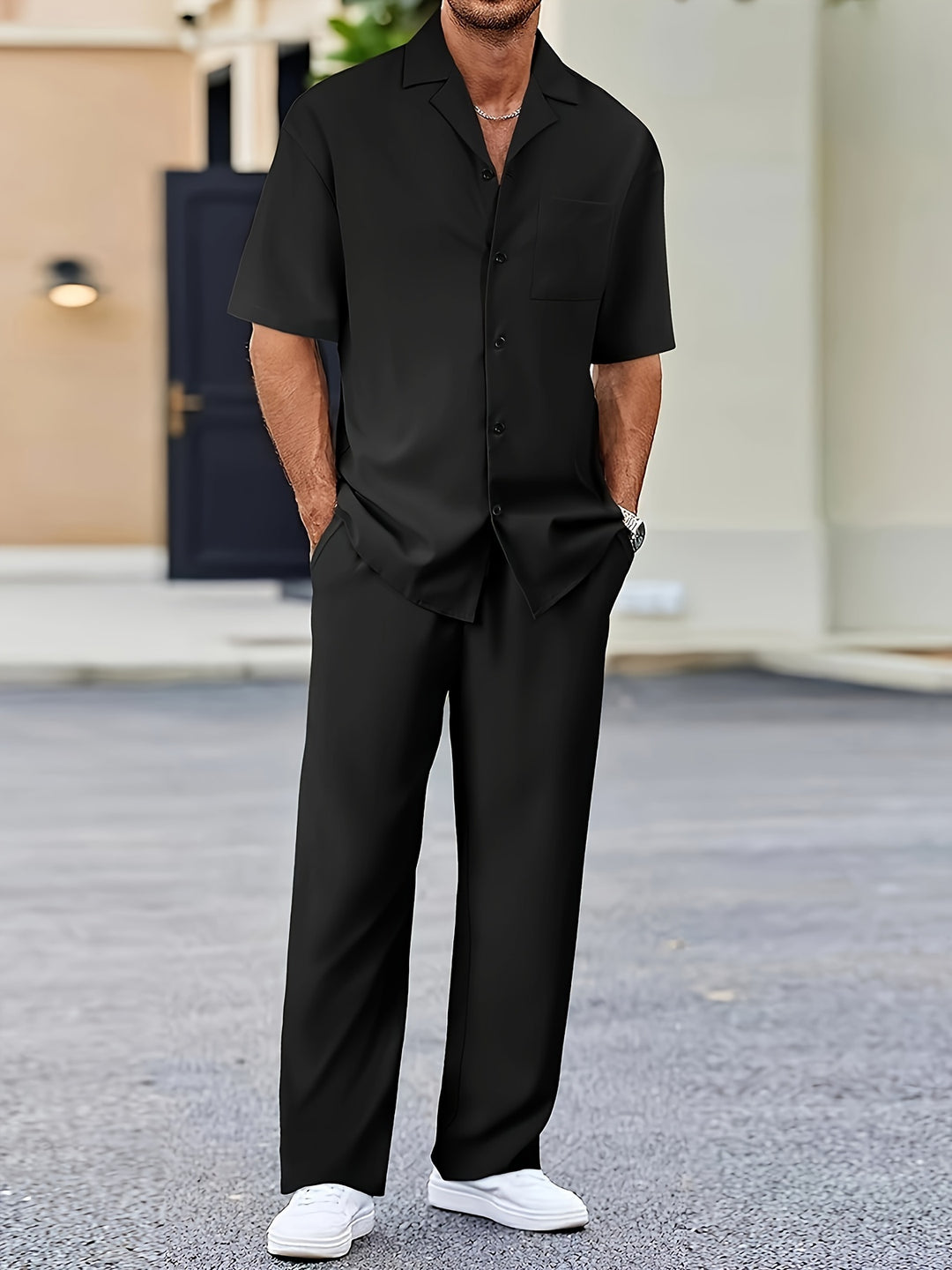 Herbert | Cozy Chic Two-Piece Suit Set