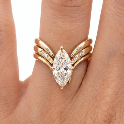 Breast Cancer Awareness | Elegant Drop Ring