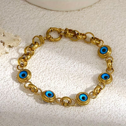 Gold Nazar Bracelet