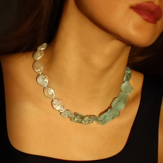 Green Stone Necklace