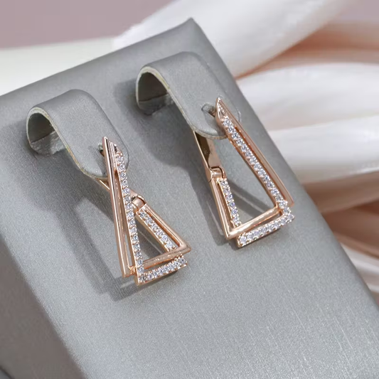 Elegant Geometric Bright Earrings