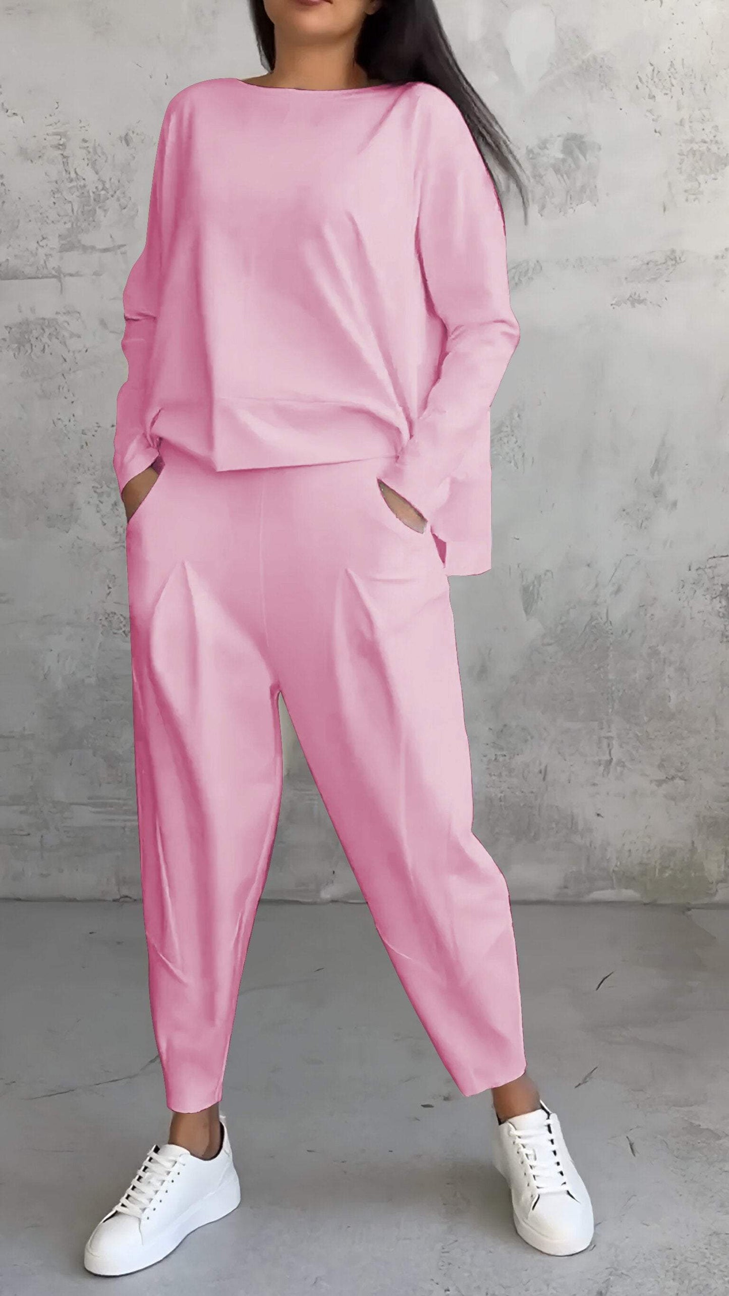 Julie | Long Sleeve Top & Pants Set