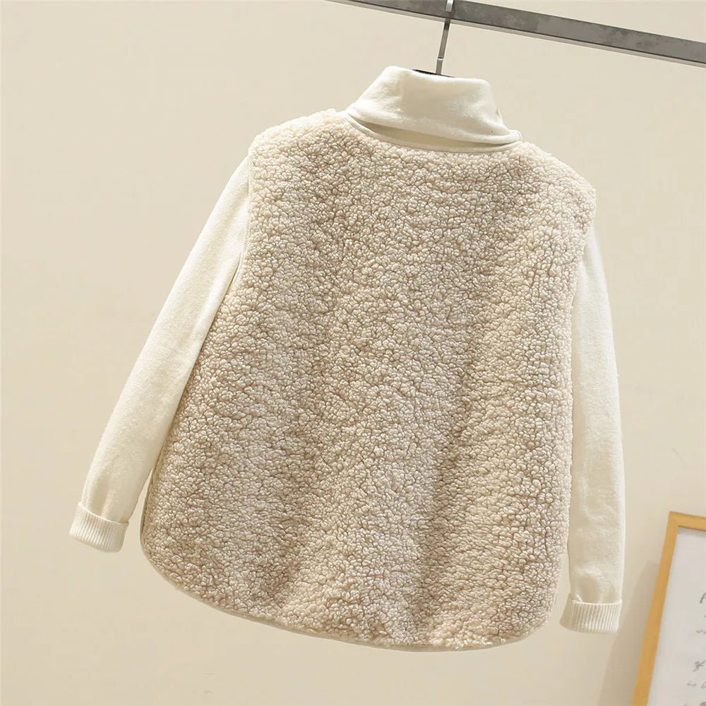 Cozy Elegance Teddy Fleece Bodywarmer