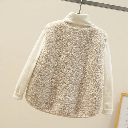 Cozy Elegance Teddy Fleece Bodywarmer