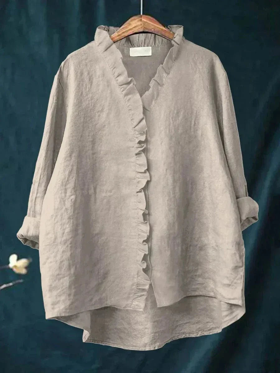 ELINE | Ruffle Blouse