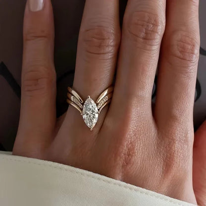 Breast Cancer Awareness | Elegant Drop Ring