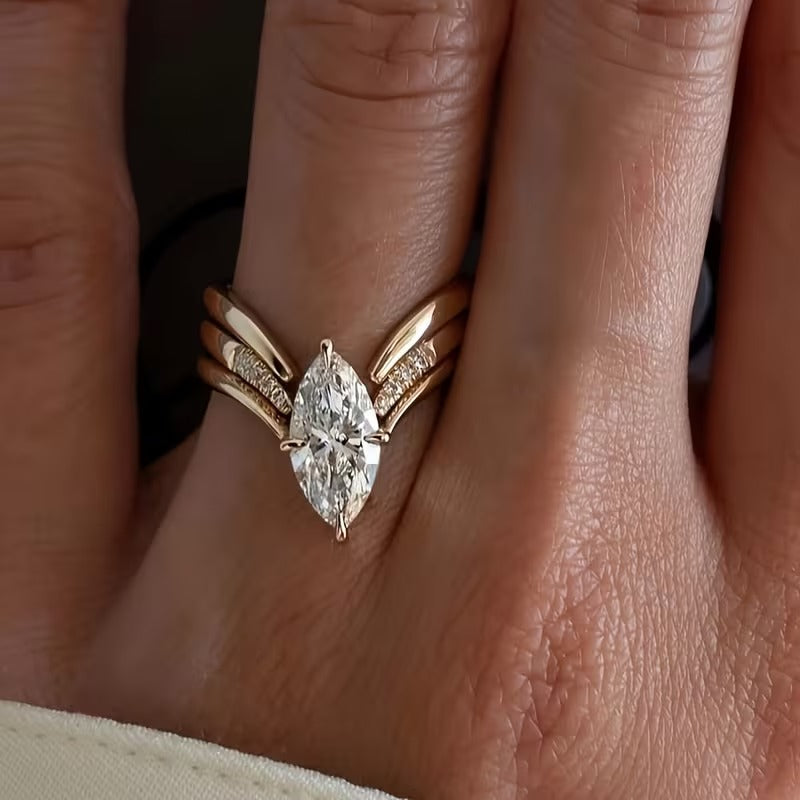 All Cancer Awareness Elegant Drop Ring | Get 1+1 Free Today