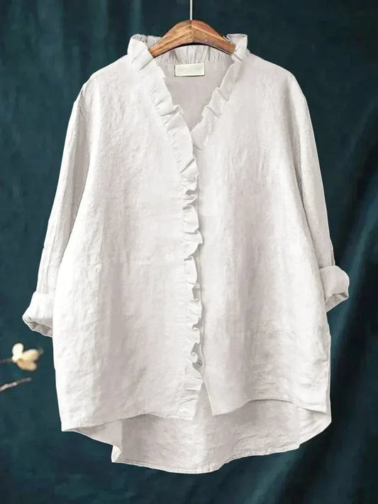 ELINE | Ruffle Blouse