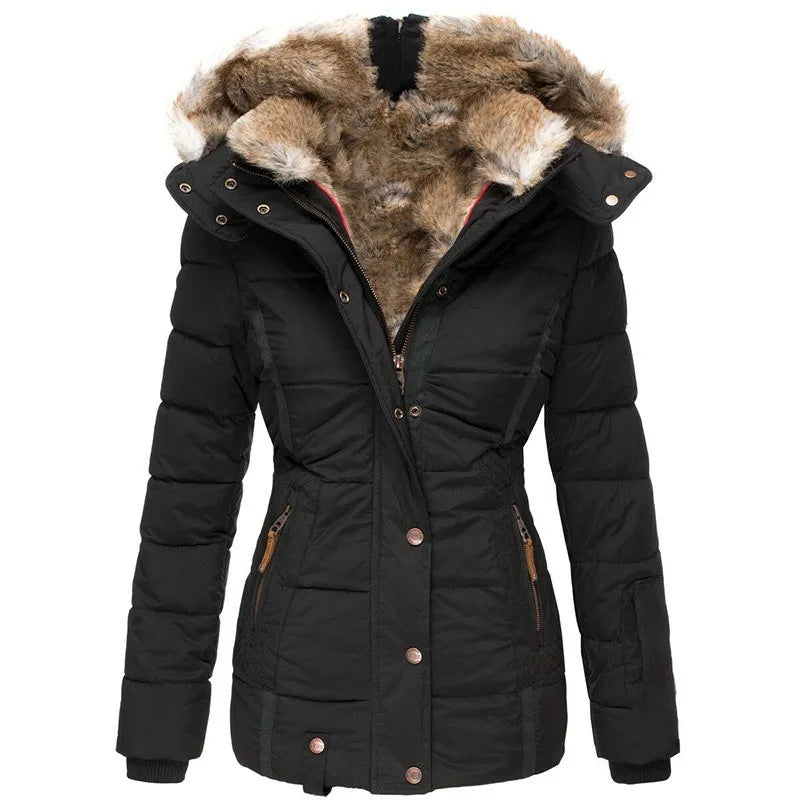 Rachel | Warm Fur-Lined Winter Coat