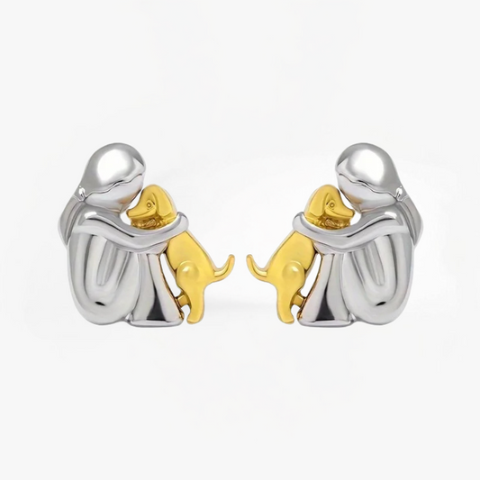 Olivine & Co | Dog Embrace Earring