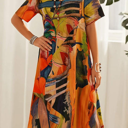 Tanya | Sun-Kissed Tropics Dress