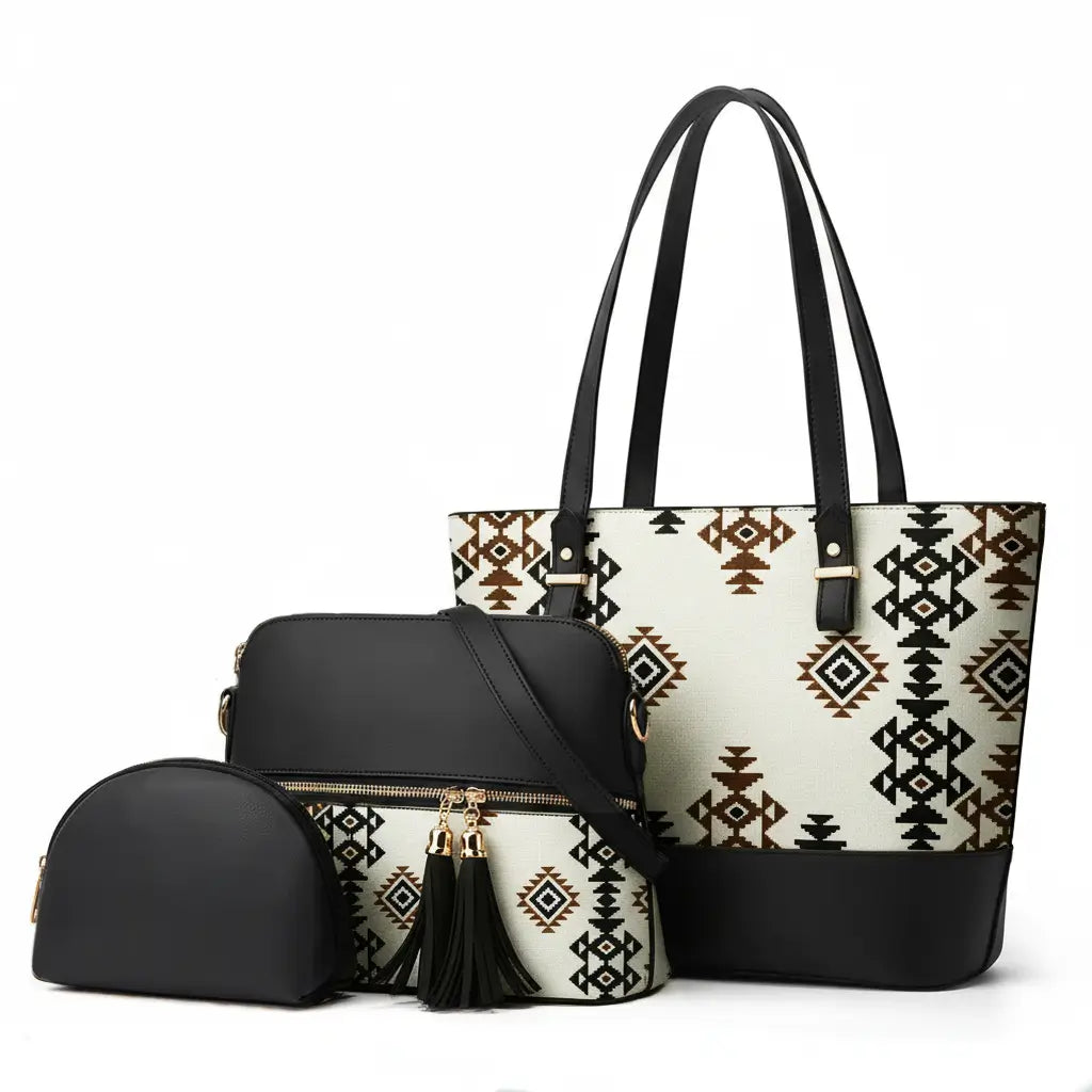 Arabella – Luxury 3-Piece Bag Set with Unique Design